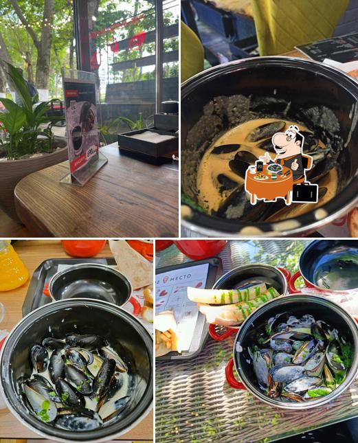 Моллюски в "Мидийное место"