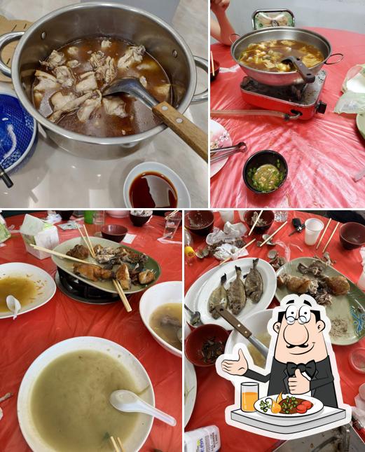翁仔義紅燒羊肉爐&桶仔雞