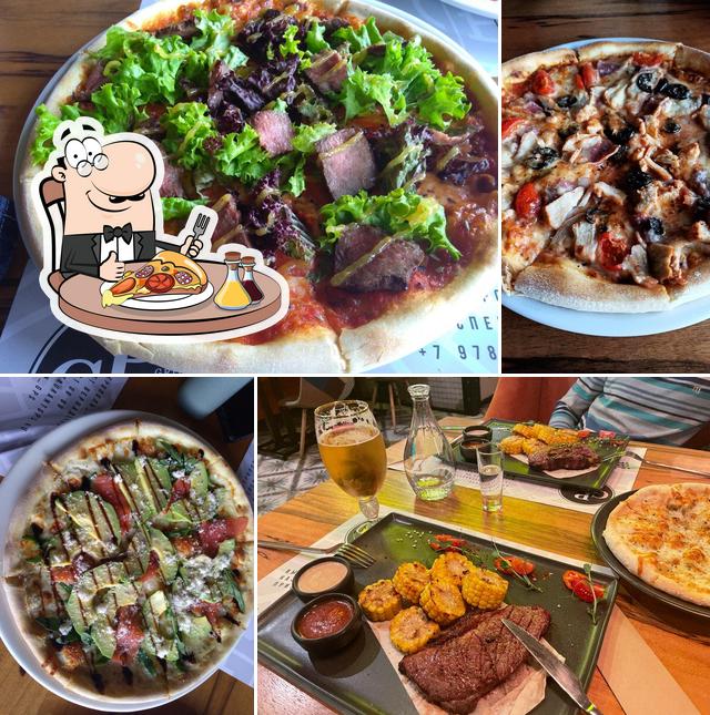 Grill Pizza Station