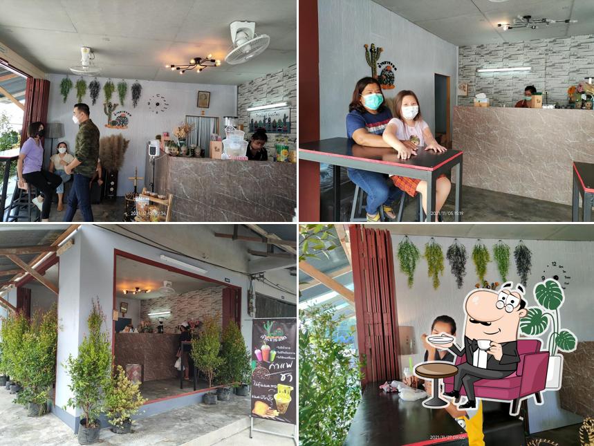 ล้านชาชงสด กาแฟสด