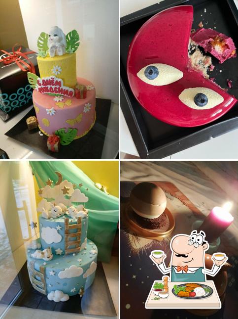 Еда в "BONBON авторской кондитерской"