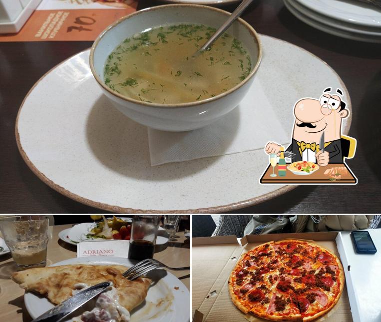 Блюда в "Адриано"