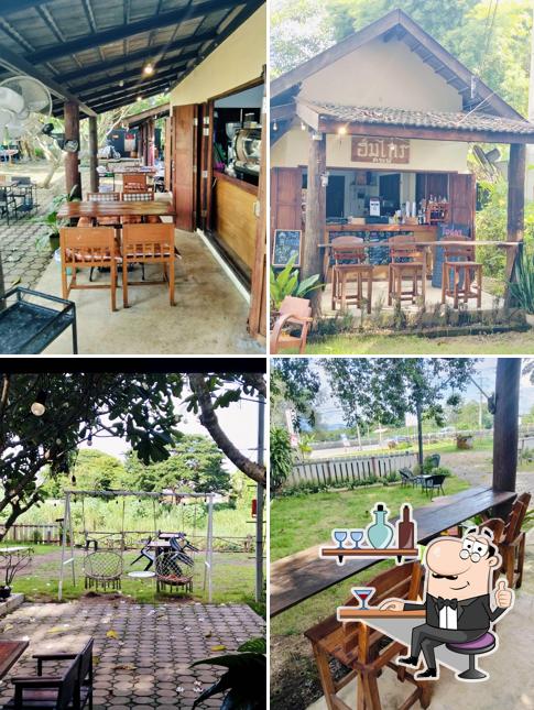 ฮ่มไทรคาเฟ่ หน้าอำเภอแม่แตง (Homsai Cafe and Restaurant)