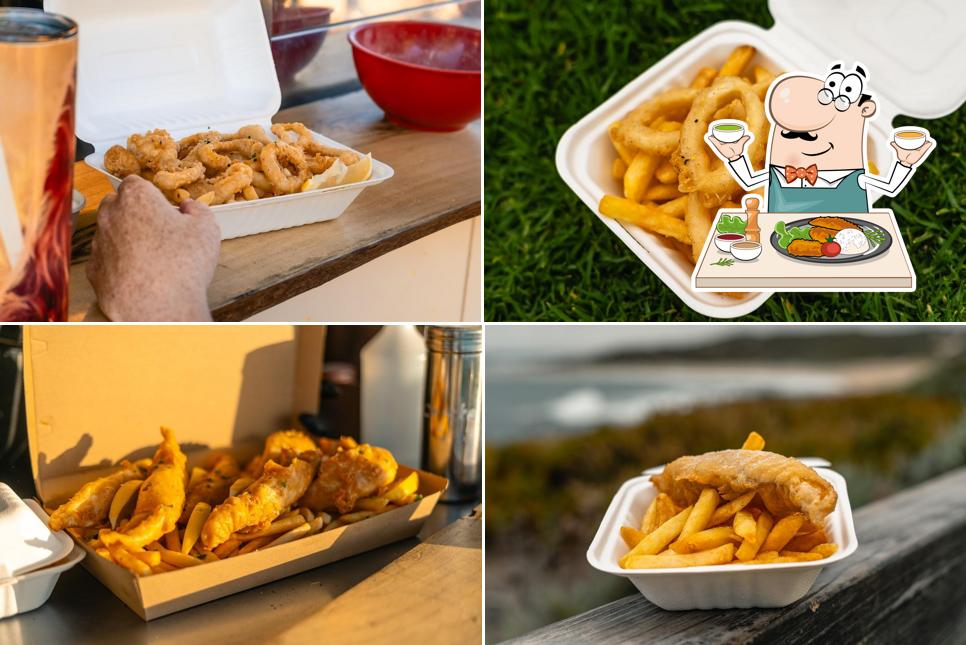 Hooked Up Fish and Chips Margs.