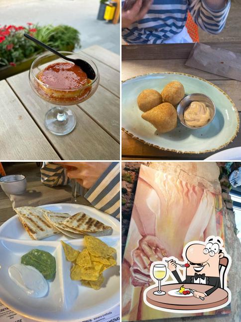 Еда в "Lars Vegans"