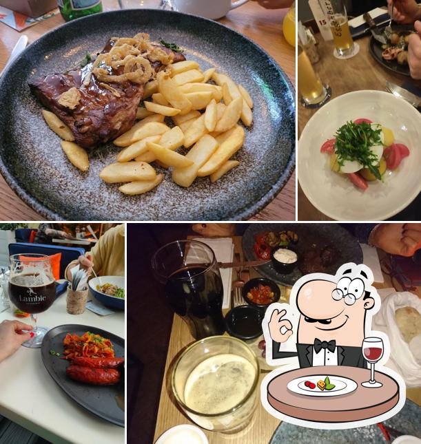 Блюда в "Брассерии Ламбик"