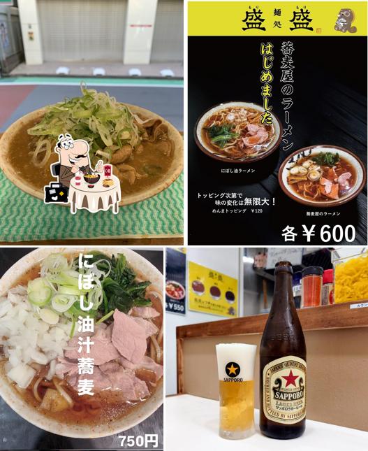 背脂肉生蕎麦盛盛