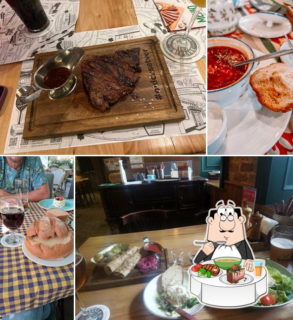 Китайский кисло-острый суп в "Старом Чемодане"