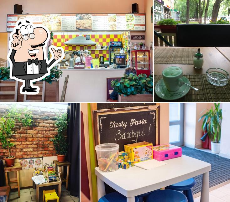 Интерьер "Пиццерии Пикколо"