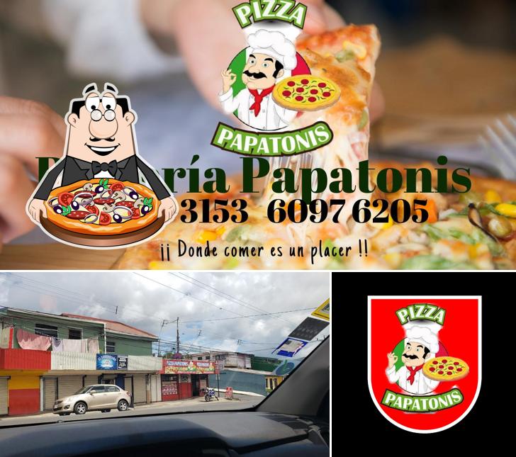 Pizza papatonis San Ramón