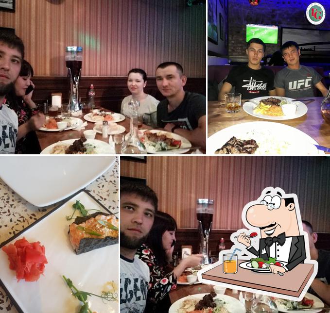 Еда в "Горизонте"