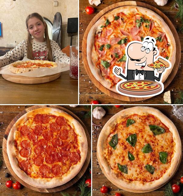 Попробуйте разные виды пиццы