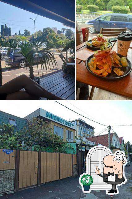 Внешнее оформление "Yacht Cafe"