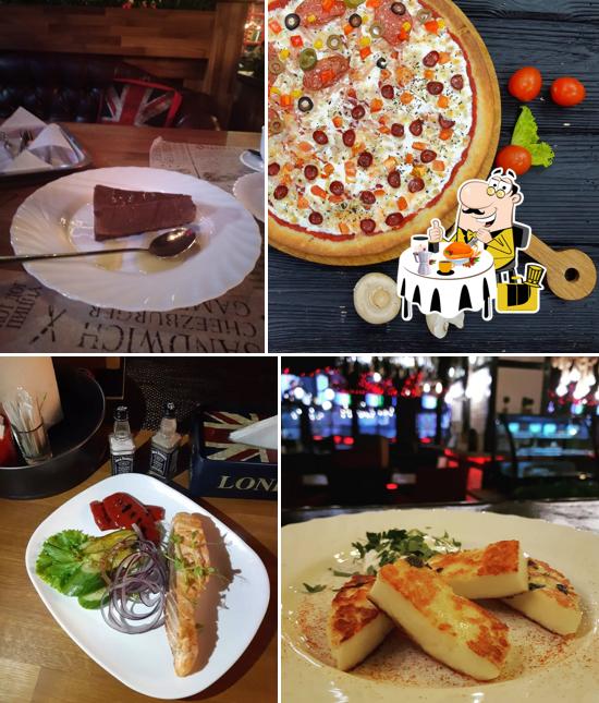 Блюда в "London Strike Cafe"