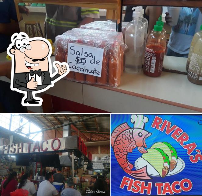 Rivera's Fish Taco (Tacos de pescado y camarón)