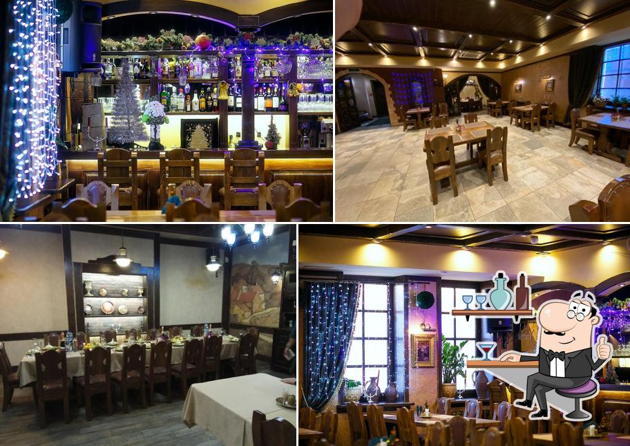 Посмотрите на внутренний интерьер "Портос"