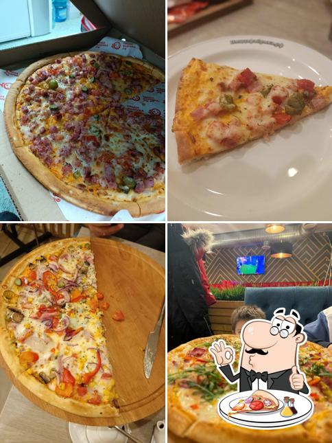 Закажите разные варианты пиццы