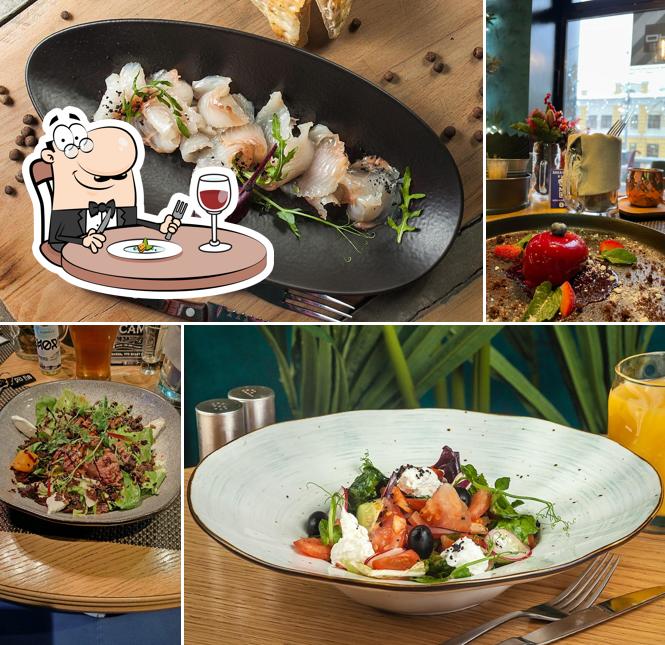 Еда в "Гастропабе 40"