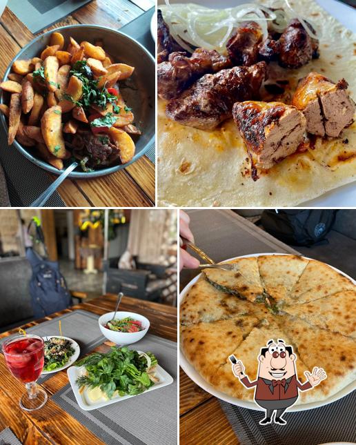 Блюда в "Трактире " старый мост""