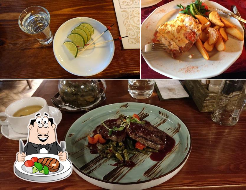 Стейк в "Круглой башне"