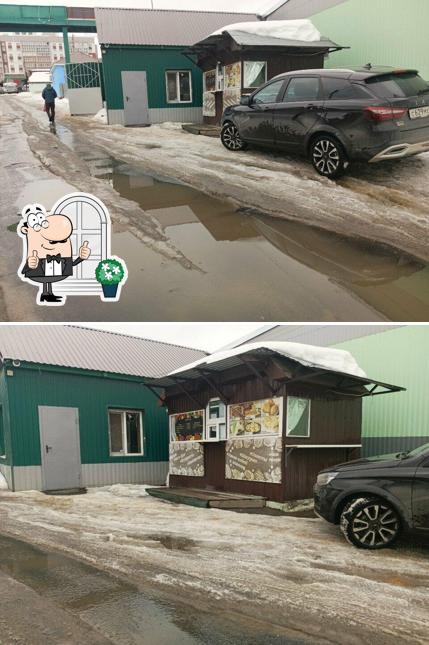 Киоск фастфудной продукции