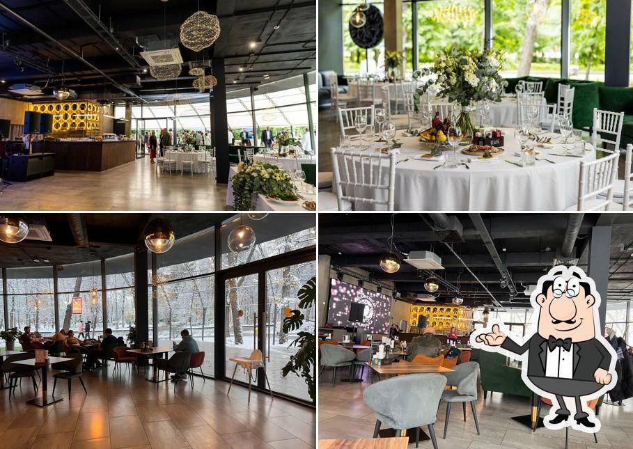 Посмотрите на внутренний интерьер "Малиновка"