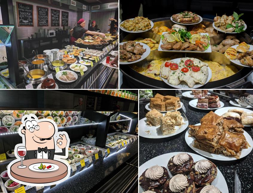 Еда в "Нюшинах Плюшки"