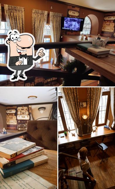 Посмотрите на внутренний интерьер "Гоголевского Эспрессо"