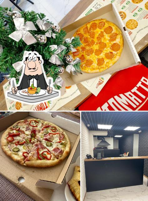 Еда в "Томатто"