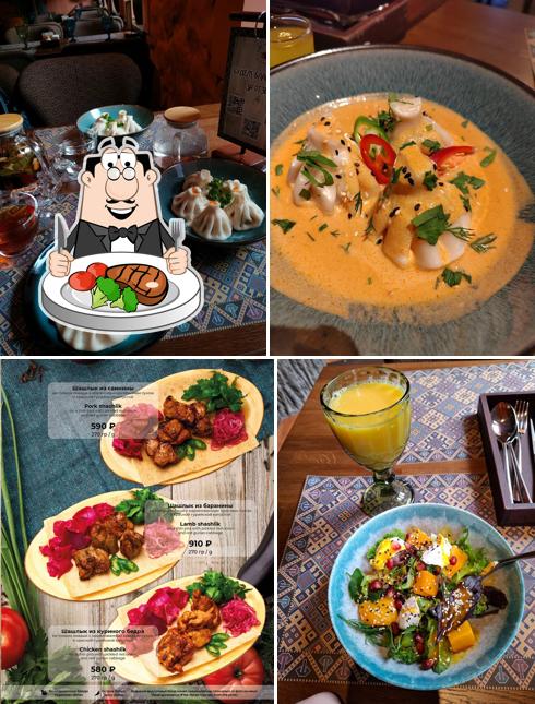 Стейк в "ДеДа Хинкали"