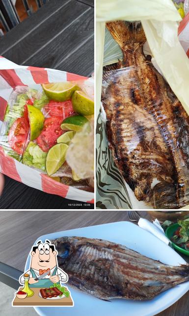 Pescado a la parilla