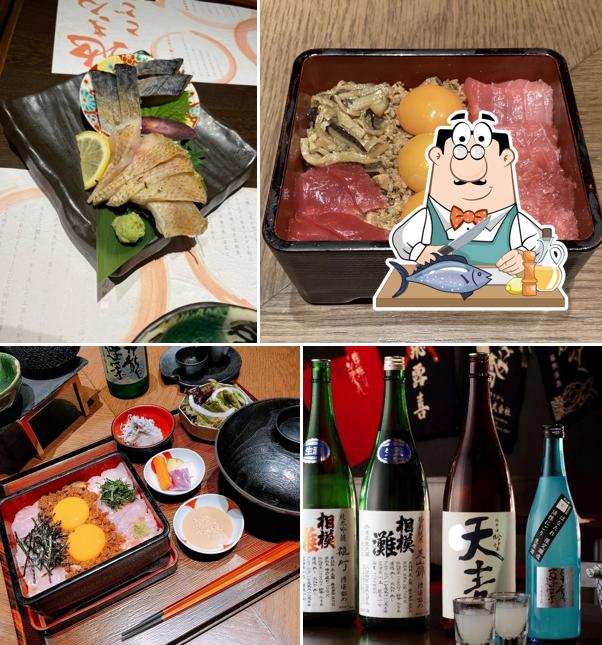 Tuna specialty Ginza Hanatare