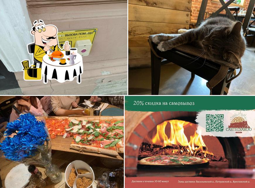 Блюда в "Пиццерии Castelsardo"