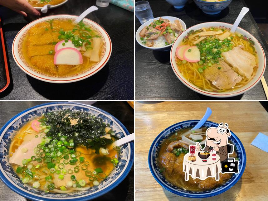 名代中華そば 山金 新見店