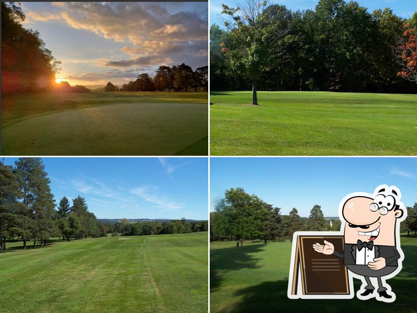 Attica's 10th Hole & Golf Course