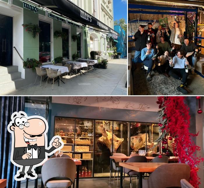 Интерьер "Max's beef for money"