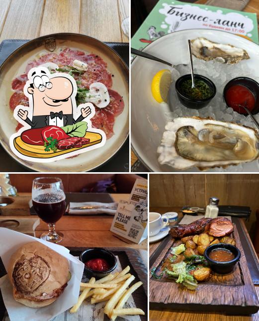 Карпаччо из говядины в "Яне Примусе"