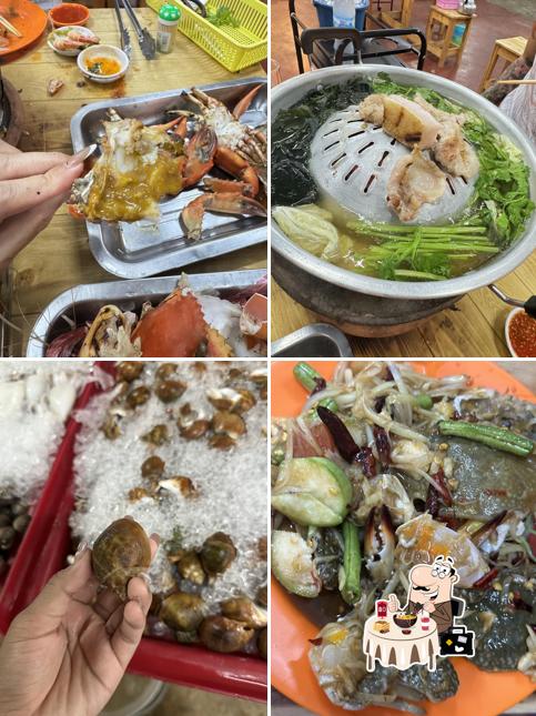 สามใบเถาบุฟเฟ่ต์ซีฟู้ดหมูกะทะ Seafood Buffet