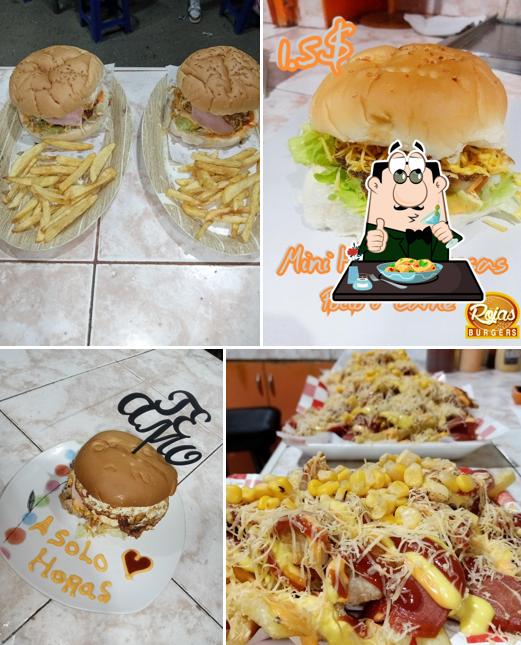 Rojas burgers