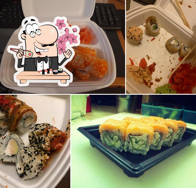 Закажите разные сеты суши