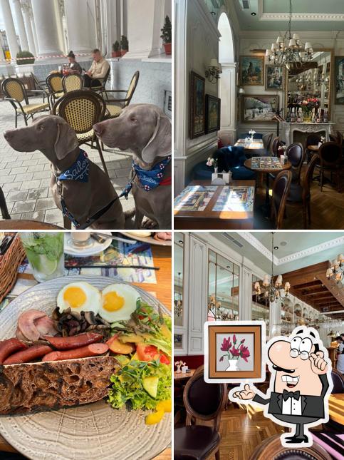 Посмотрите на внутренний интерьер "23 Cafe La Brasserie"