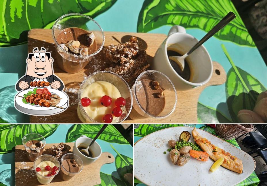 Еда в "L'Observatoire"