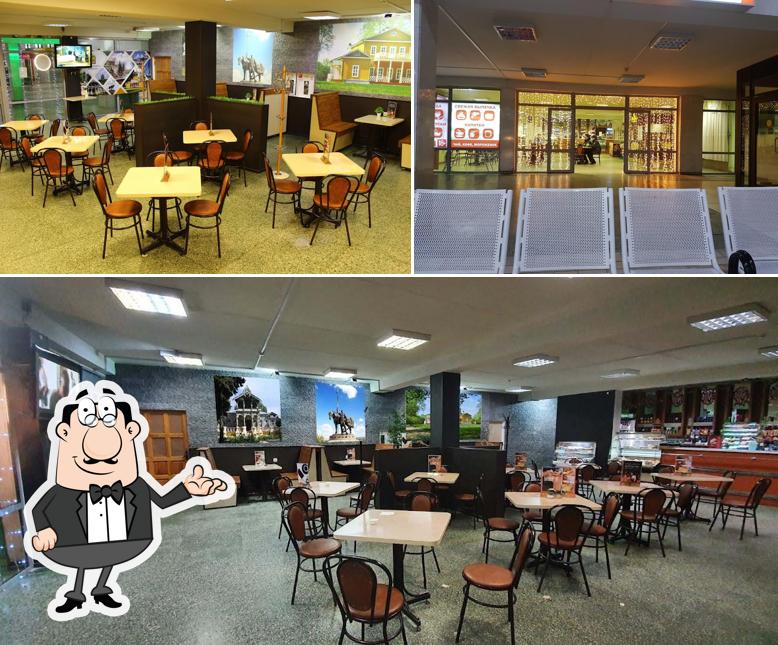 Интерьер "Кафе пирагoff"