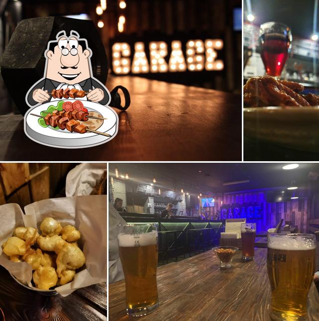 Еда в "Гараже"