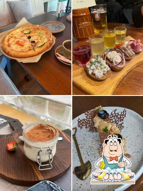 Устрицы в "Люблине"