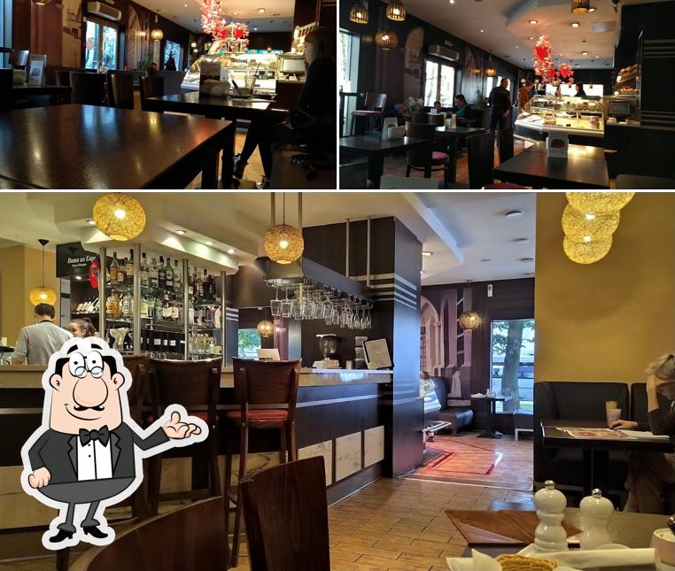 Интерьер "Круассана-кафе"