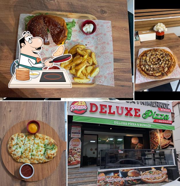 Deluxe pizza&Burger