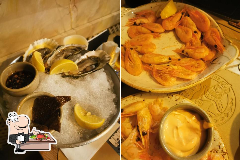 Закажите блюда с морепродуктами в "Гамбринус"