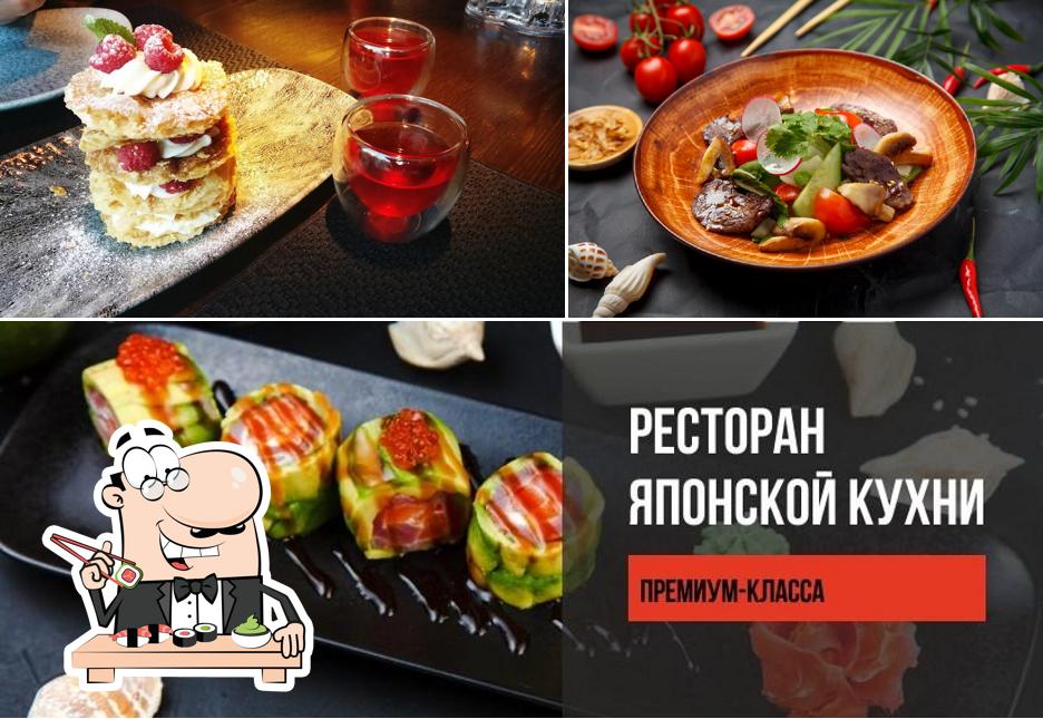 Суши - это популярное блюдо из Японии