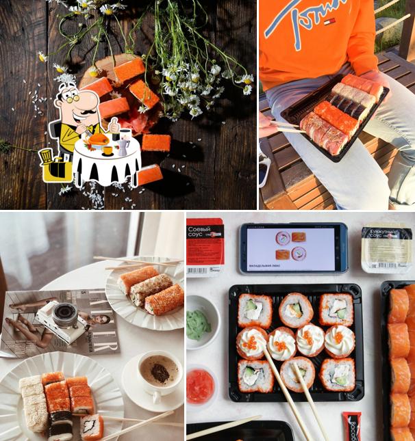 Блюда в "Суши-Маркет"